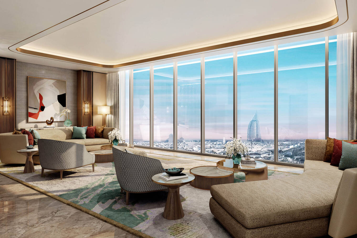 Fairmont Residences Dubai Skyline